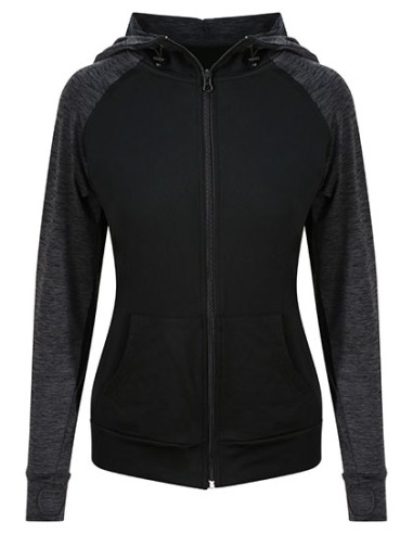 A-JC058-Womens Cool Contrast Zoodie